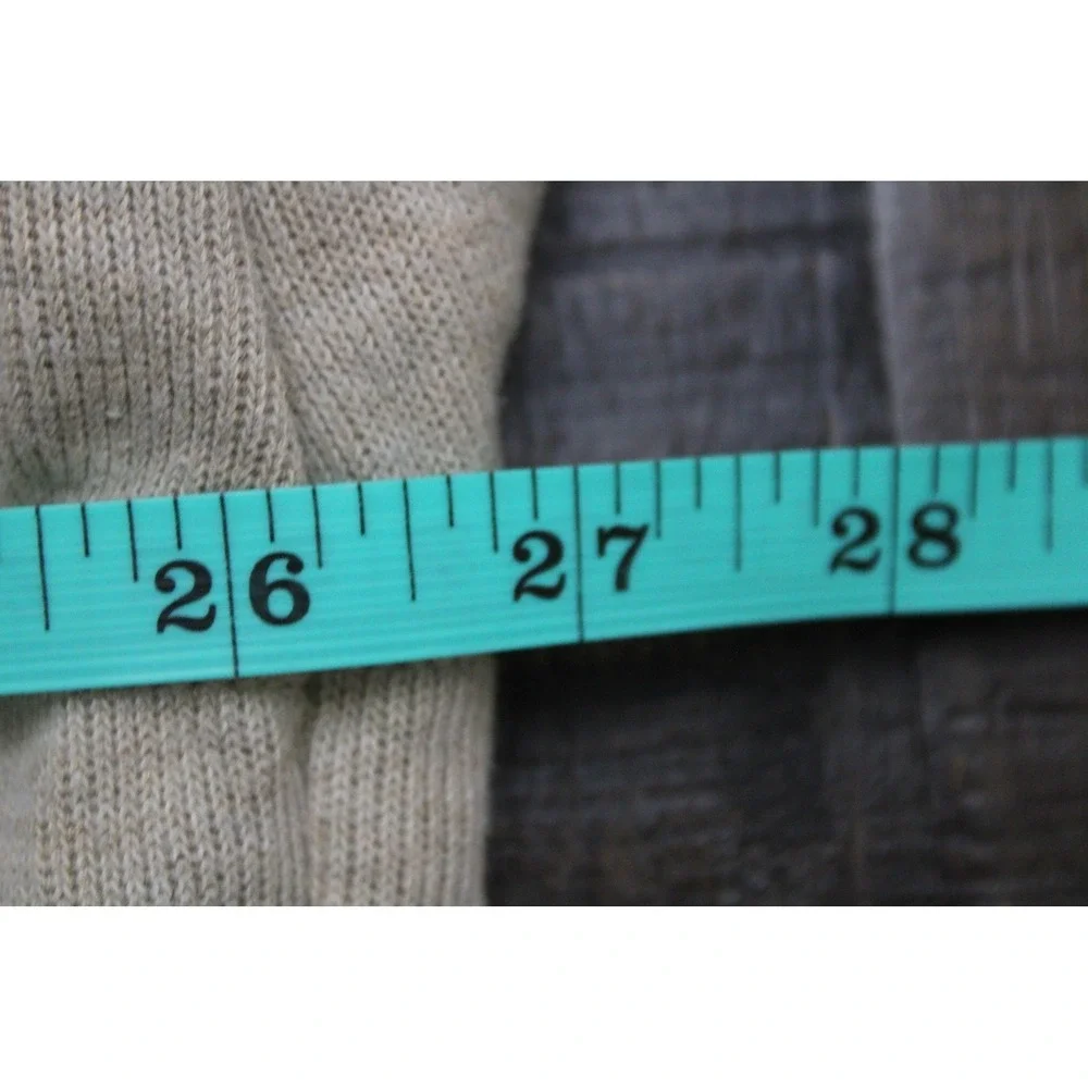 Polo Ralph Lauren Sweater Mens‎ 2XL Beige Quarter Zip Mock Neck Knit Pullover